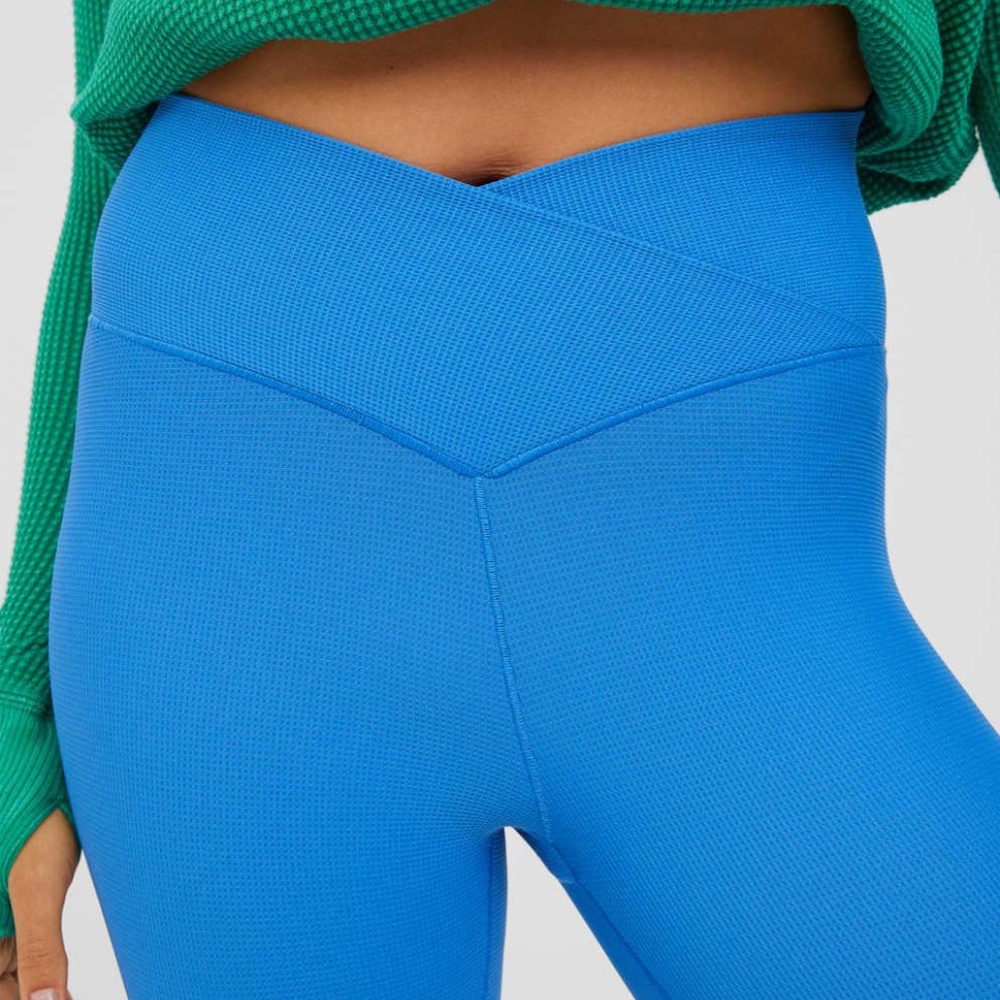 Offline by Aerie Real Me Waffle High Waisted Crossover Legging